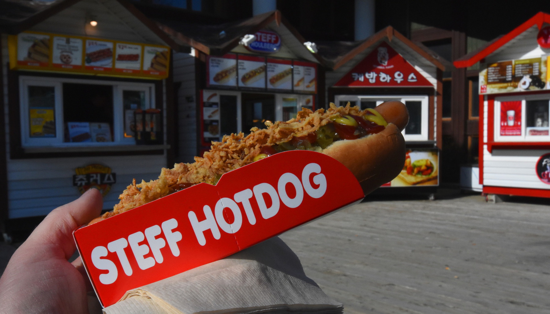 Hotdog lounas